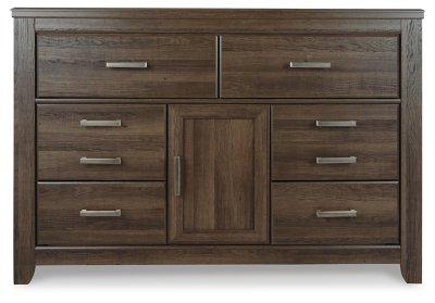 Juararo Queen Poster Bed, 2 Dressers, Mirror and 2 Nightstands - Image 3