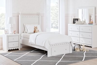 Mollviney Twin Panel Storage Bed - Image 10