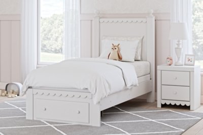Mollviney Twin Panel Storage Bed, Dresser and Mirror - Image 19