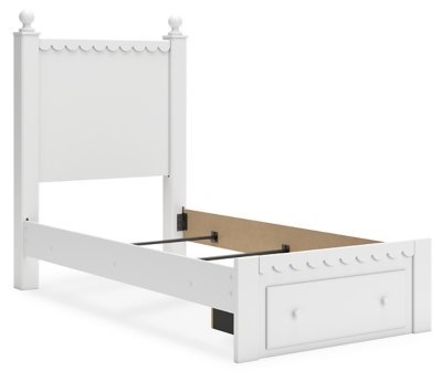 Mollviney Twin Panel Storage Bed - Image 3