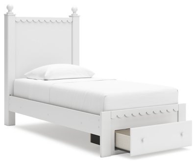 Mollviney Twin Panel Storage Bed - Image 4