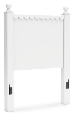 Mollviney Twin Panel Headboard, Dresser and Mirror - Image 9