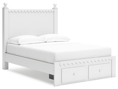 Mollviney Full Panel Storage Bed, Dresser and Mirror - Image 11
