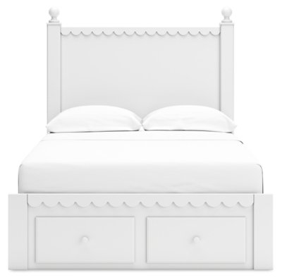 Mollviney Full Panel Storage Bed, Dresser and Mirror - Image 13