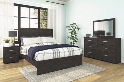 Belachime Queen Panel Bed, Dresser, Mirror, and Nightstand - Image 12