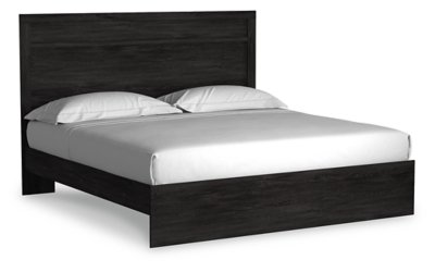 Belachime King Panel Bed and Nightstand - Image 3