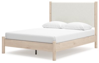 Cadmori Queen Upholstered Panel Bed - Image 4