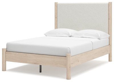 Cadmori Full Upholstered Panel Bed - Image 4