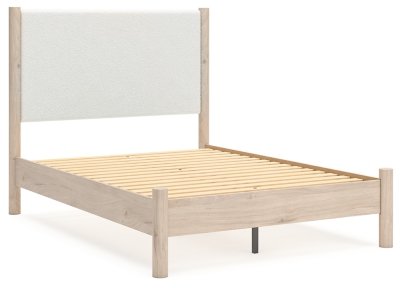 Cadmori Full Upholstered Panel Bed - Image 3