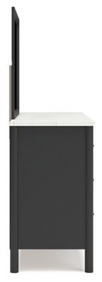 Cadmori King Panel Bed, Dresser, Mirror and Nightstand - Image 8