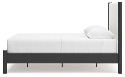 Cadmori Queen Upholstered Panel Bed - Image 7