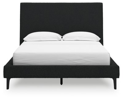 Cadmori Full Upholstered Bed with Roll Slats - Image 5
