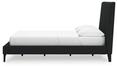 Cadmori Full Upholstered Bed with Roll Slats - Image 9