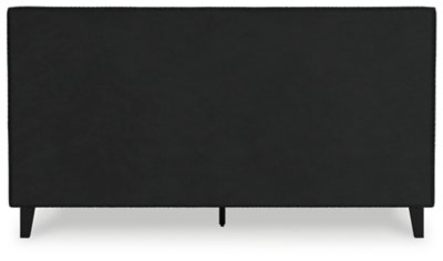 Cadmori King Upholstered Bed with Roll Slats - Image 8