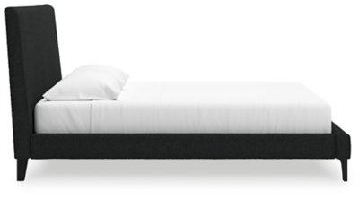 Cadmori King Upholstered Bed with Roll Slats - Image 7