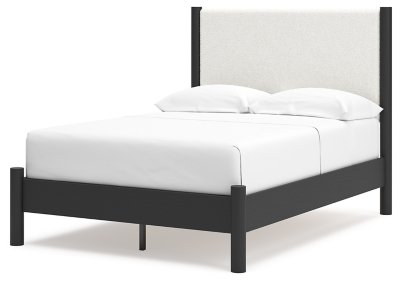 Cadmori Full Upholstered Panel Bed - Image 4