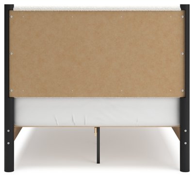 Cadmori Full Upholstered Panel Bed, Dresser and Mirror - Image 14