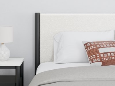 Cadmori Full Upholstered Panel Bed - Image 9