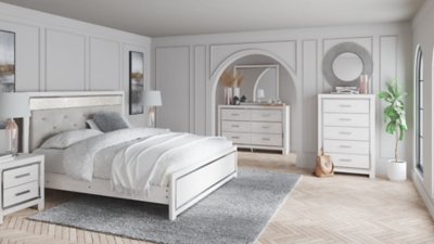 Altyra King Panel Bed, Dresser and Mirror - Image 4
