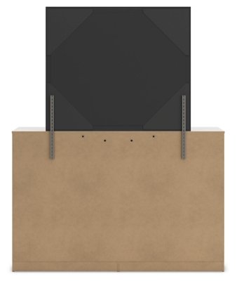 Altyra Queen Upholstered Panel Bed, Dresser, Mirror, and Nightstand - Image 7