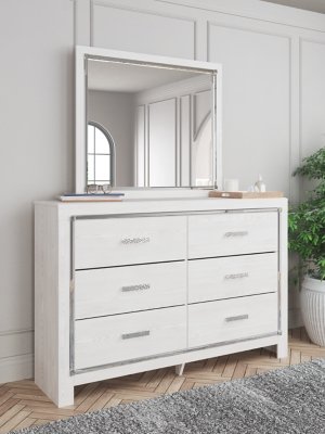 Altyra Queen Bookcase Panel Bed, Dresser, Mirror and Chest - Image 25