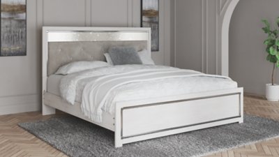 Altyra King Upholstered Panel Bed, Dresser, Mirror, and Nightstand - Image 28
