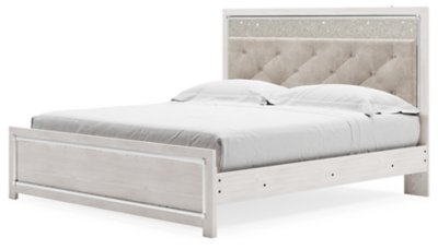 Altyra King Upholstered Panel Bed, Dresser, Mirror, and Nightstand - Image 11