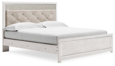 Altyra King Upholstered Panel Bed, Dresser, Mirror, and Nightstand - Image 8