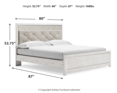 Altyra King Upholstered Panel Bed, Dresser, Mirror, and Nightstand - Image 23