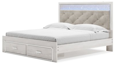Altyra King Upholstered Storage Bed, Dresser, Mirror, Chest, and Nightstand - Image 12