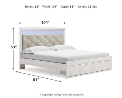 Altyra King Upholstered Storage Bed, Dresser, Mirror, Chest, and Nightstand - Image 30