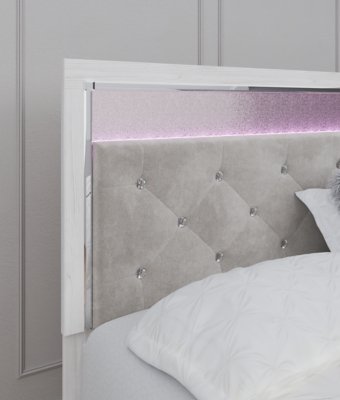 Altyra King/California King Upholstered Panel Headboard - Image 3