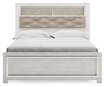 Altyra Queen Panel Bookcase Bed - Image 3