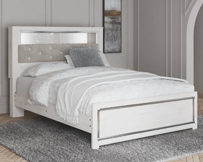 Altyra Queen Bookcase Panel Bed, Dresser, Mirror and Chest - Image 28
