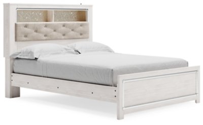 Altyra Queen Bookcase Panel Bed, Dresser, Mirror and Chest - Image 15
