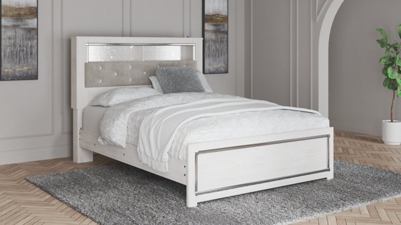 Altyra Queen Panel Bookcase Bed - Image 3