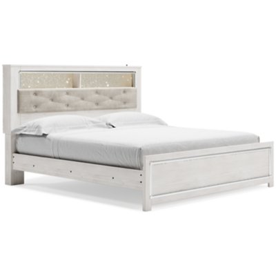 Altyra King Panel Bookcase Bed, Dresser and Mirror - Image 4