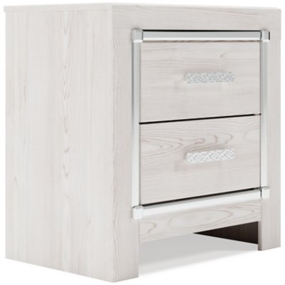 Altyra Queen Upholstered Panel Bed, Dresser, Mirror, Chest and 2 Nightstands - Image 5