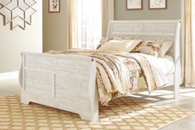 Willowton Queen Sleigh Bed - Image 4