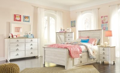 Willowton Full Panel Headboard - Image 12