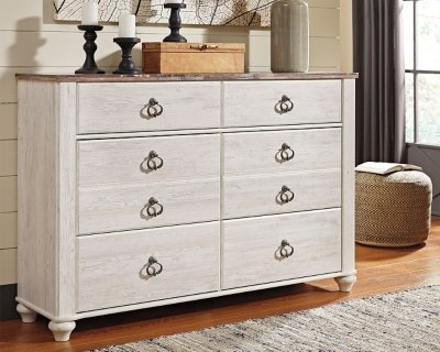 Willowton Twin Panel Bed and Dresser - Image 9