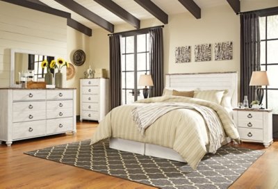 Willowton Queen Panel Headboard - Image 10