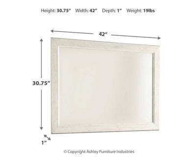 Willowton Bedroom Mirror - Image 3