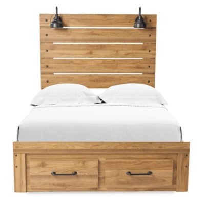 Pasklyn Queen Panel Storage Bed - Image 4