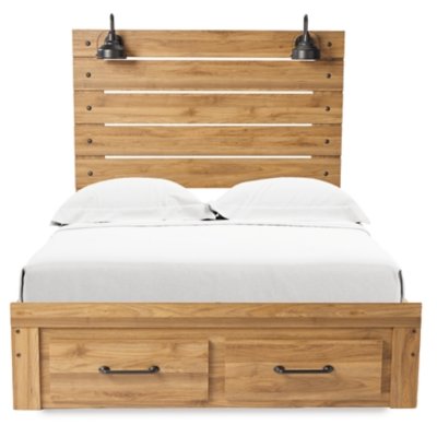 Pasklyn King Panel Storage Bed - Image 4