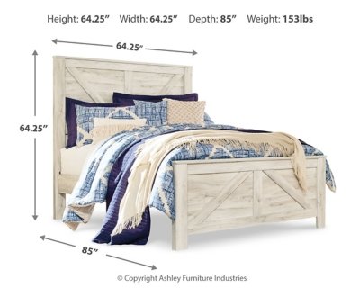 Bellaby Queen Crossbuck Panel Bed - Image 5