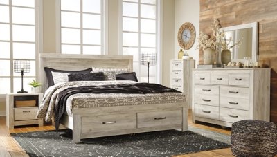 Bellaby King Platform Bed with 2 Storage Drawers - Image 5