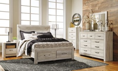 Bellaby Queen Panel Storage Bed, Dresser and Mirror - Image 6