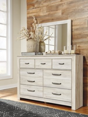 Bellaby Queen Panel Bed, Dresser, Mirror, Chest and 2 Nightstands - Image 11