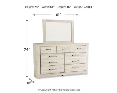 Bellaby Queen Panel Storage Bed, Dresser, Mirror and Nightstand - Image 6